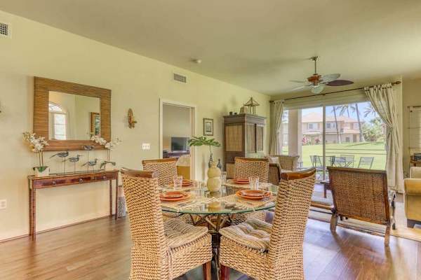 Enjoy shared meals and memorable conversations in a comfortable and inviting dining space.
