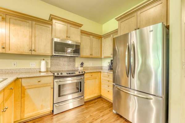 Make yourself at home in a welcoming kitchen with everything you need for a comfortable stay.