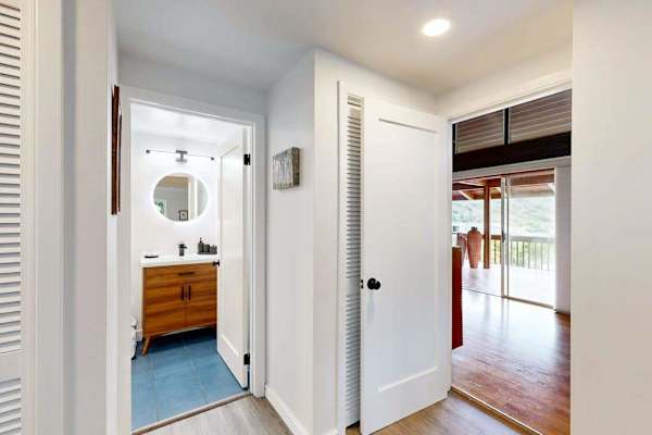 Enjoy easy access to the ensuite bathroom for added privacy and convenience.