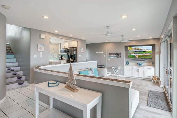 Comfortable living area for relaxing together