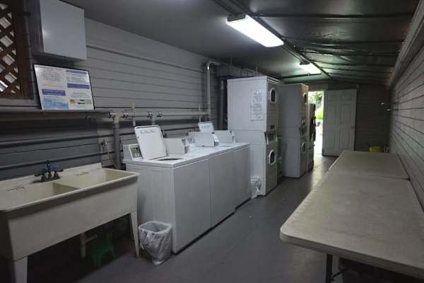 Keep your clothes fresh and ready with the on-site shared washer and dryer area.