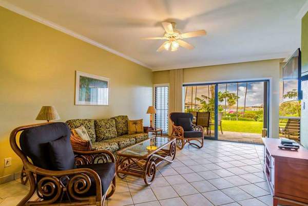 Bright Island Inspired Living Room