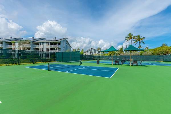 Spacious court for friendly competition and active play