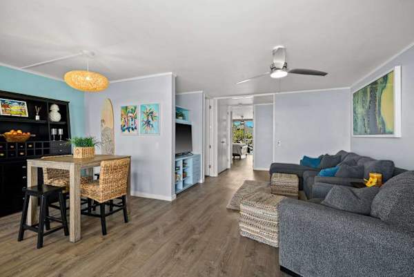 Comfortable seating for relaxing with family together