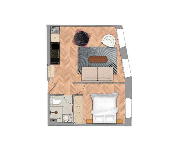 St Georges - One Bedroom in Paris South Pigalle