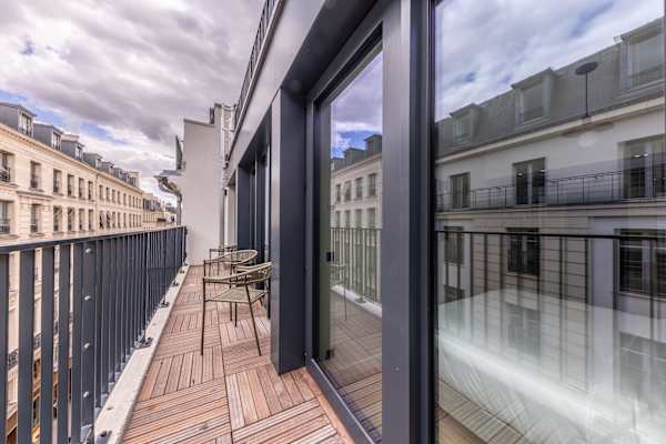 Opera - One bedroom apt. with balcony in Paris 