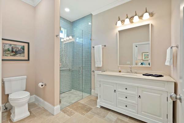Suit 12 Bathroom with Walk-in Shower
