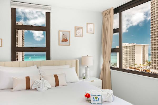 Ocean view from your bedroom.