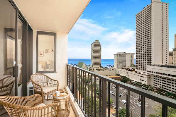 Beautiful Ocean views from the lanai
