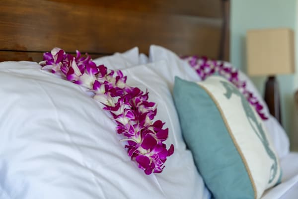 Get equal comfort in the other bedroom with a king-size bed, dressed in plush linens and a supportive mattress that invites you to sink in for a truly restorative night’s sleep.