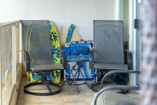 Enjoy the ultimate beach day with complimentary use of two beach chairs, an umbrella, and a beach mat for endless fun in the sun!