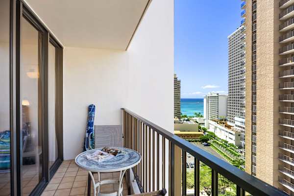 Partial ocean view from your balcony