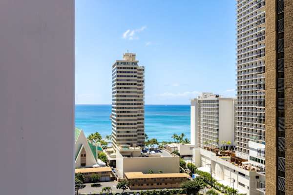 Partial ocean view from your balcony