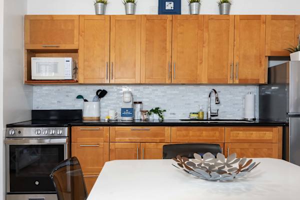 Fully equipped kitchen for your culinary needs