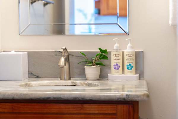 We provide bathroom starter supplies for your ultimate convenience.