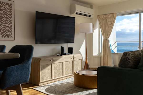 Enjoy premium entertainment with the 65" Smart TV, perfect for movie nights.