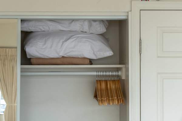 The unit is supplied with essentials such as towels, hangers, an iron, extra pillows, etc., for added convenience.