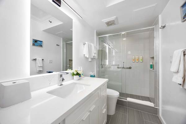 Refresh in your newly renovated bathroom with a vanity and a walk-in shower!
