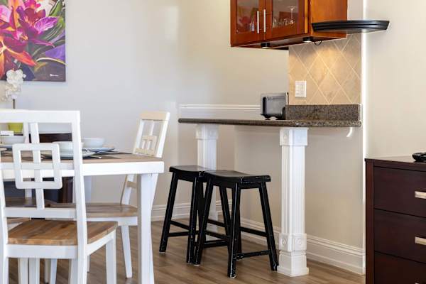 Enjoy your meal in your dining area