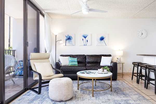 Your living area has a sleeper sofa perfect for your relaxation after a day of adventure!