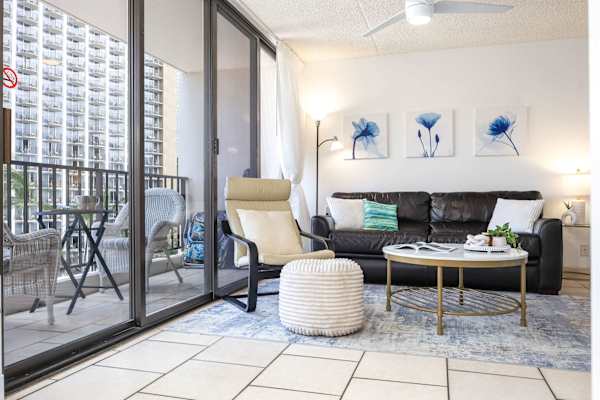 Your living area has a sleeper sofa perfect for your relaxation after a day of adventure!
