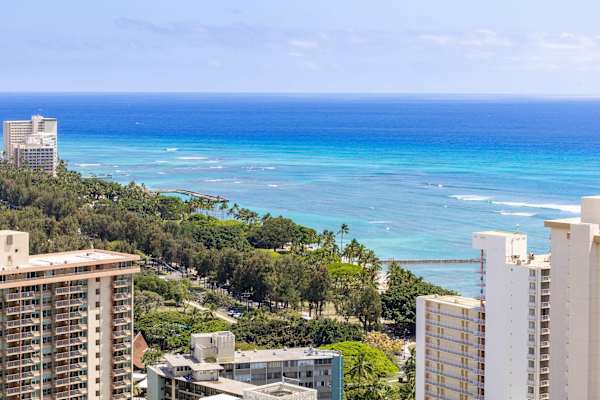 Enjoy the beautiful ocean views from your balcony!