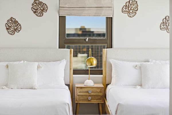 Your bedroom has 2 queen beds for your comfort!