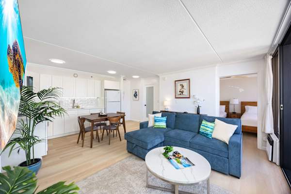 Cozy and welcoming living room