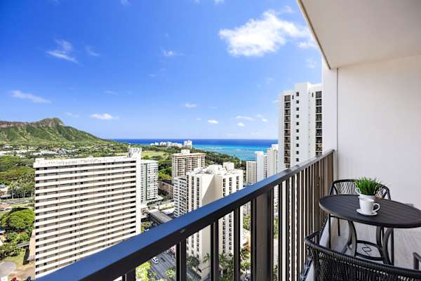 Enjoy your coffee and an amazing view from the lanai