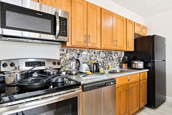 Prepare your favorite meals in your fully equipped kitchen