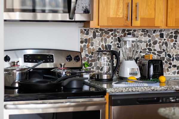 Your fully equipped kitchen has everything you need