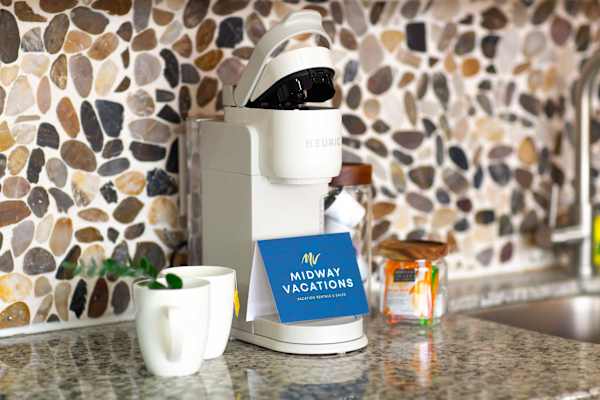 It’s the little details that make a stay. Enjoy a cozy coffee station designed to make you feel right at home.