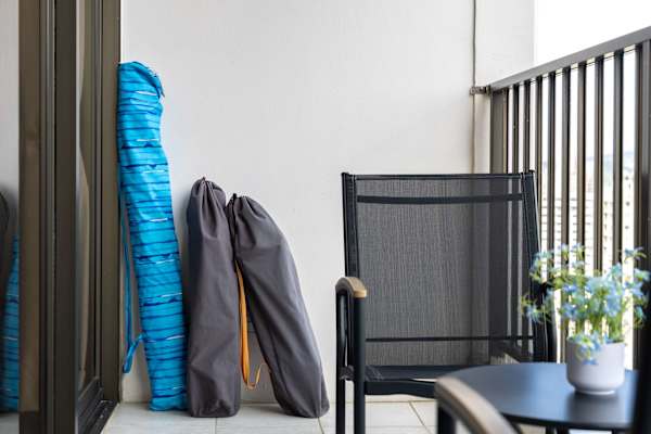 Enjoy the ultimate beach day with complimentary use of two beach chairs, an umbrella, and a beach mat for endless fun in the sun!