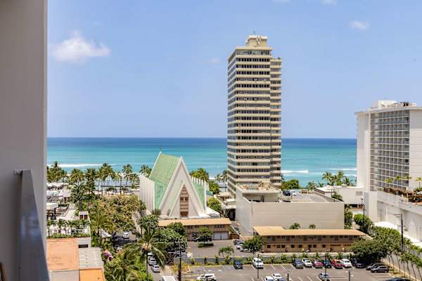 Ocean view from your balcony