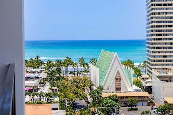 Ocean view from your balcony