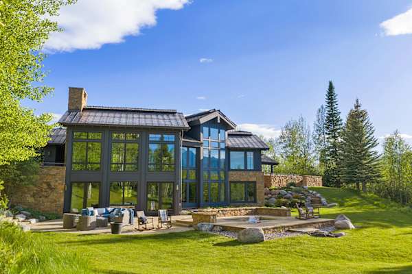 Abode at Teton Crest, views, luxury estate