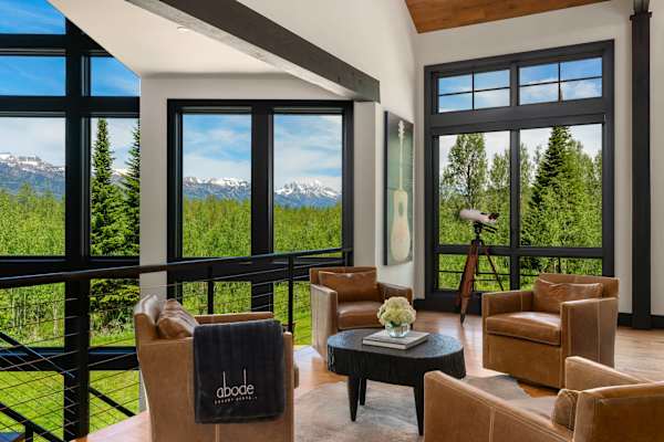 Abode at Teton Crest, views, luxury estate
