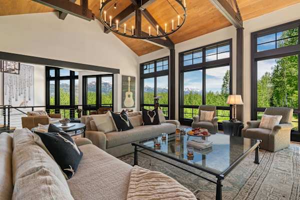 Abode at Teton Crest, views, luxury estate