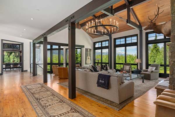 Abode at Teton Crest, views, luxury estate