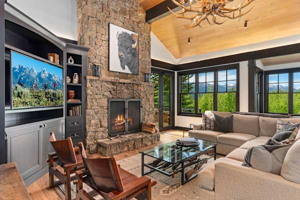 Abode at Teton Crest, views, luxury estate