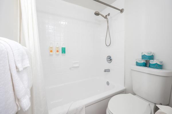 Your bathroom has a tub/shower combo