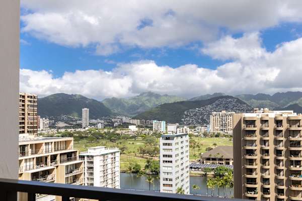 Mountain views from your balcony