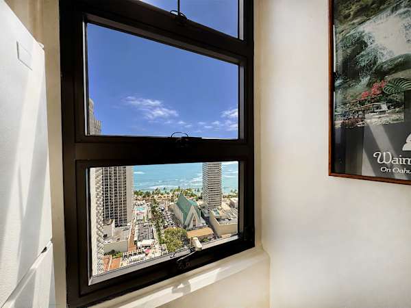 Whip up your favorite dishes while enjoying stunning ocean views directly from your kitchen window