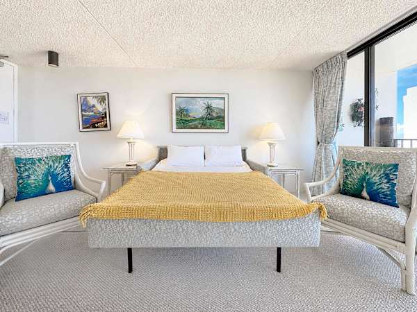 Unwind in your living area with a sleeper sofa