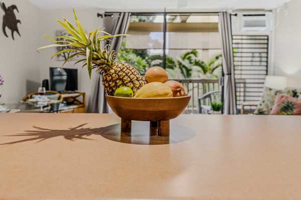 Gather around the dining table for meals with family and friends.