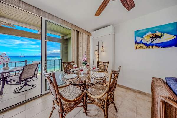 Dine with beautiful ocean views