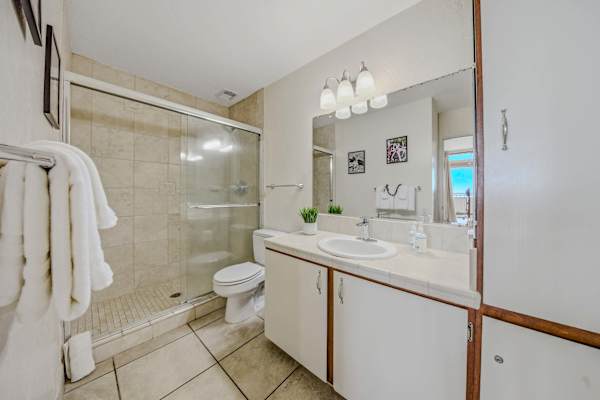 Refresh And Renew In The Bright Guest Bathroom