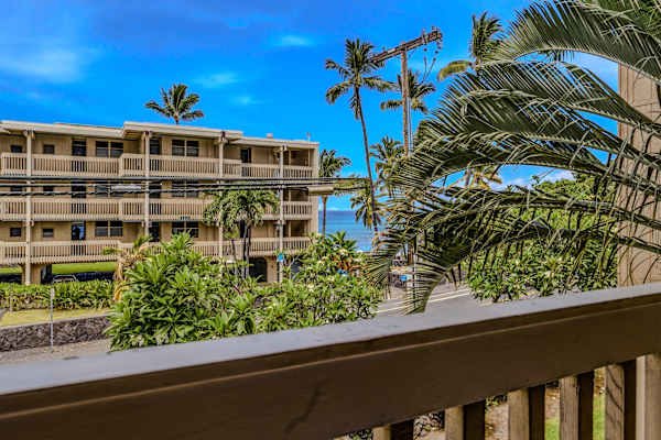 Peaceful Lanai Overlooking Tropical Gardens