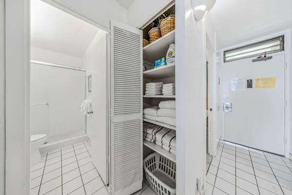 Extra Storage For A Convenient Stay