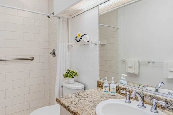 Sparkling Bathroom With Resort Style Comfort